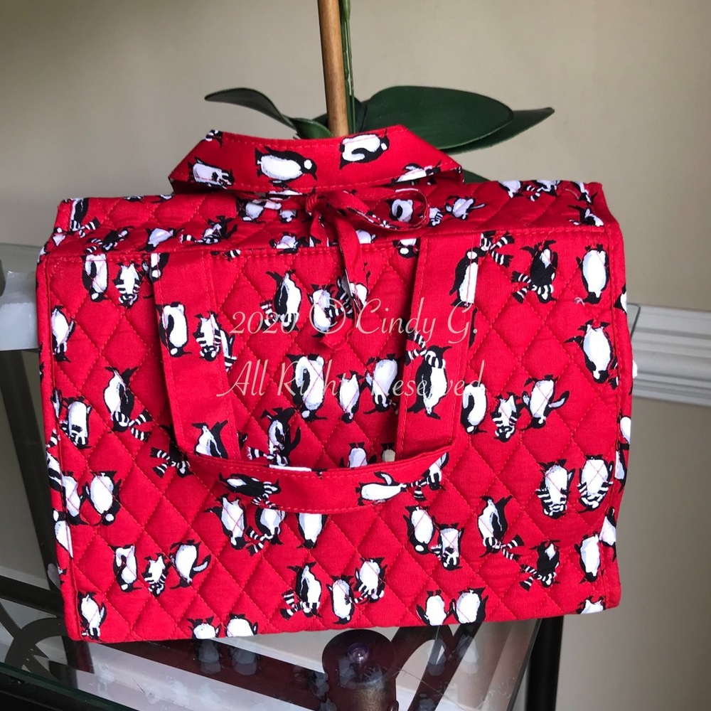 ✨NWT Vera Bradley Hanging Travel Organizer Penguin - Picture 7 of 12
